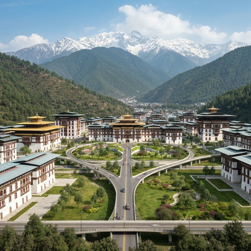 Gelephu modern development showing Bhutan innovation