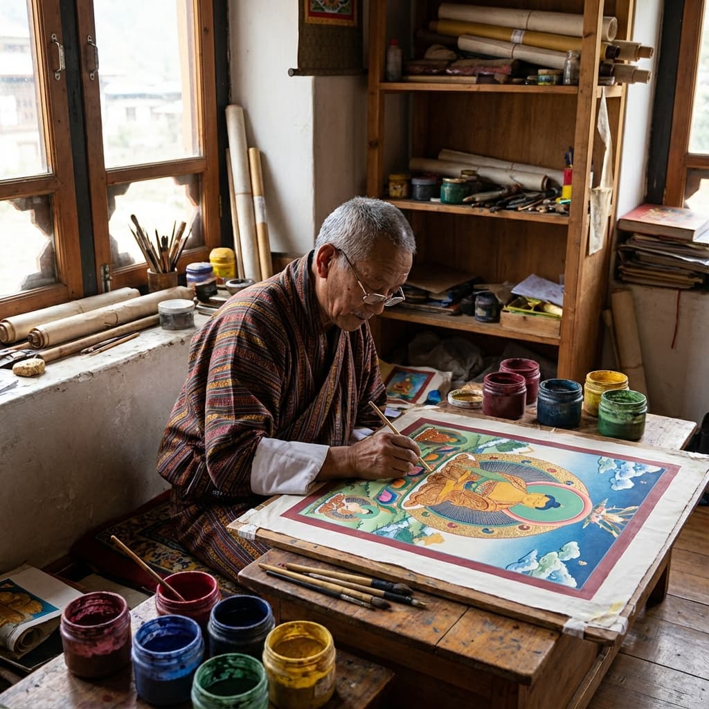 Zorig Chusum: The Thirteen Traditional Arts of Bhutan
