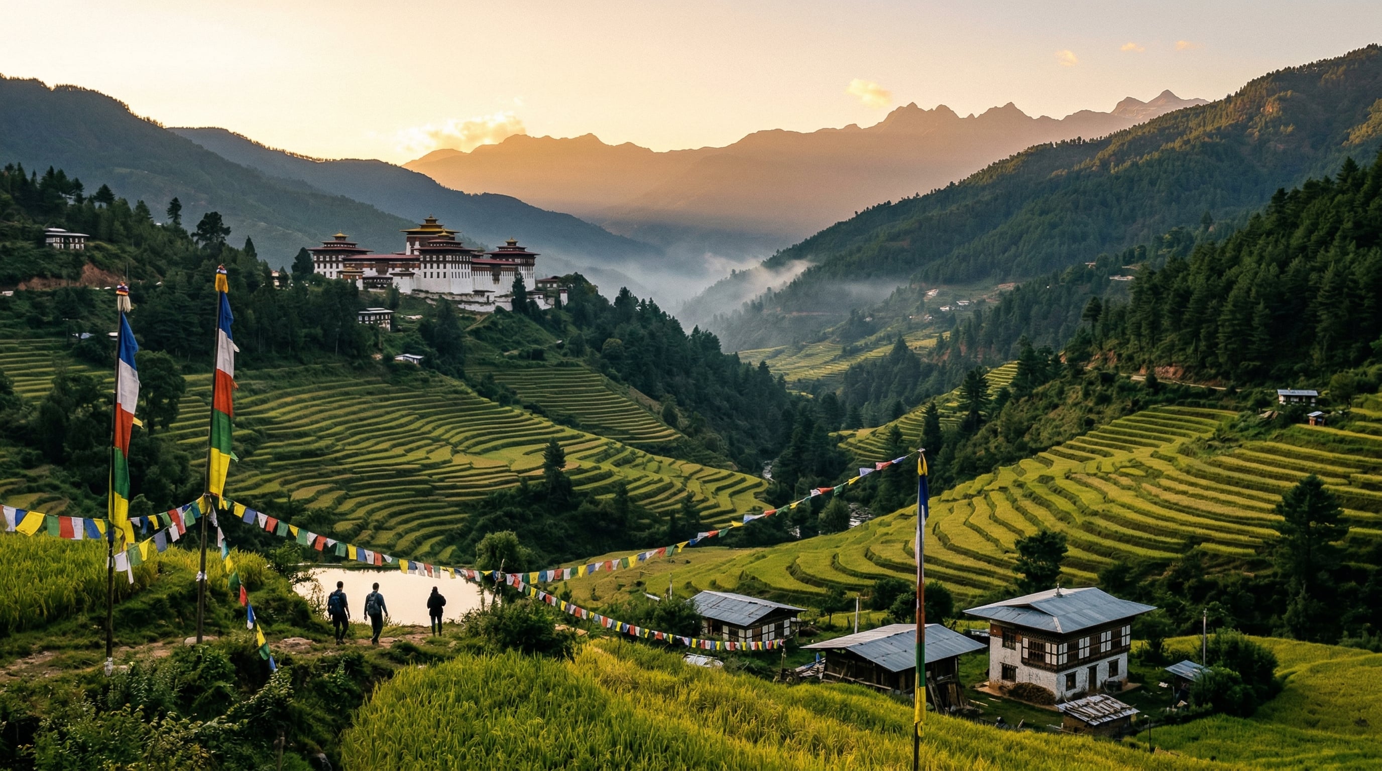 Bhutan's Exclusive Ascent: Your Luxury Journey, Secured by Solana