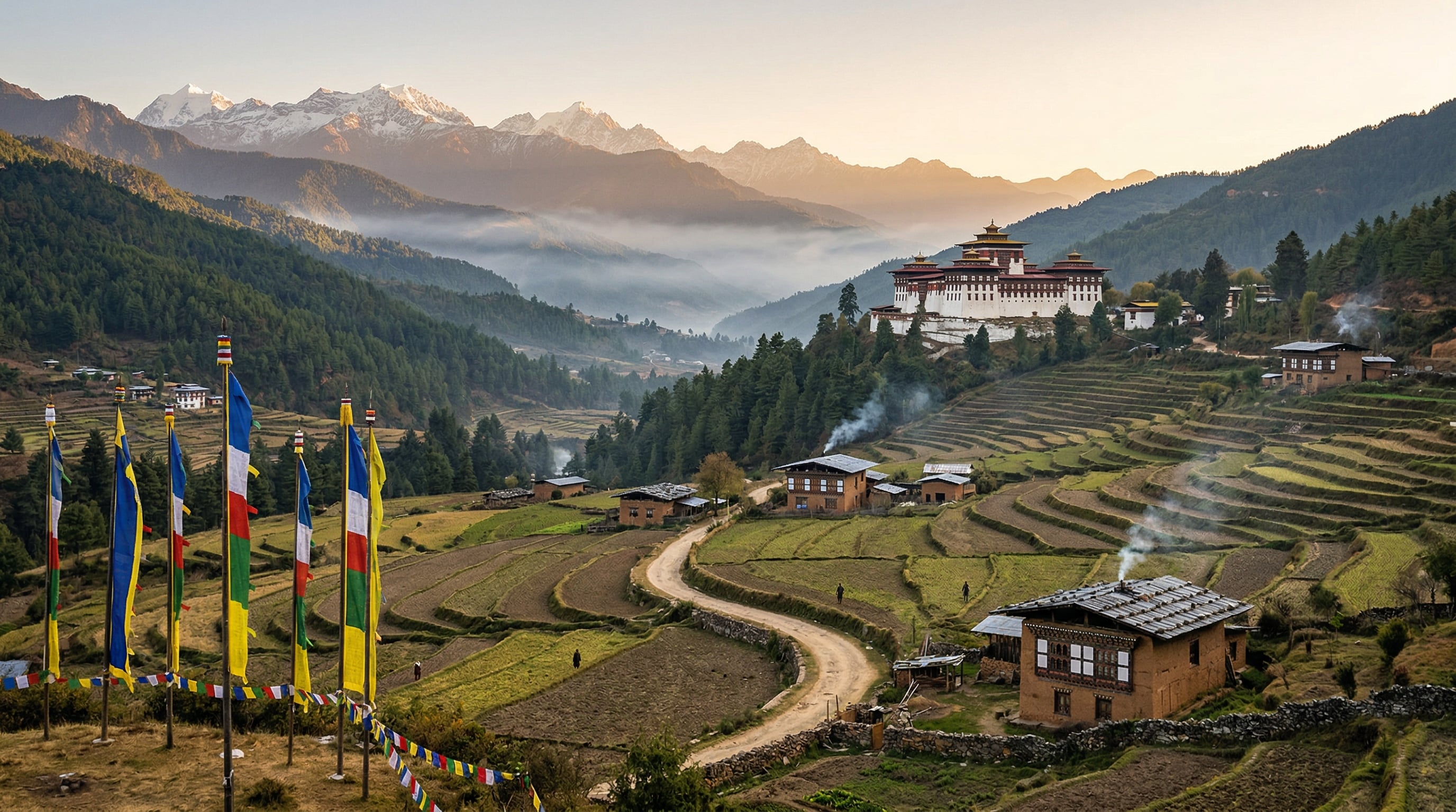 Bhutan's New Horizon: Flexible SDF & Visas for Luxury Travel