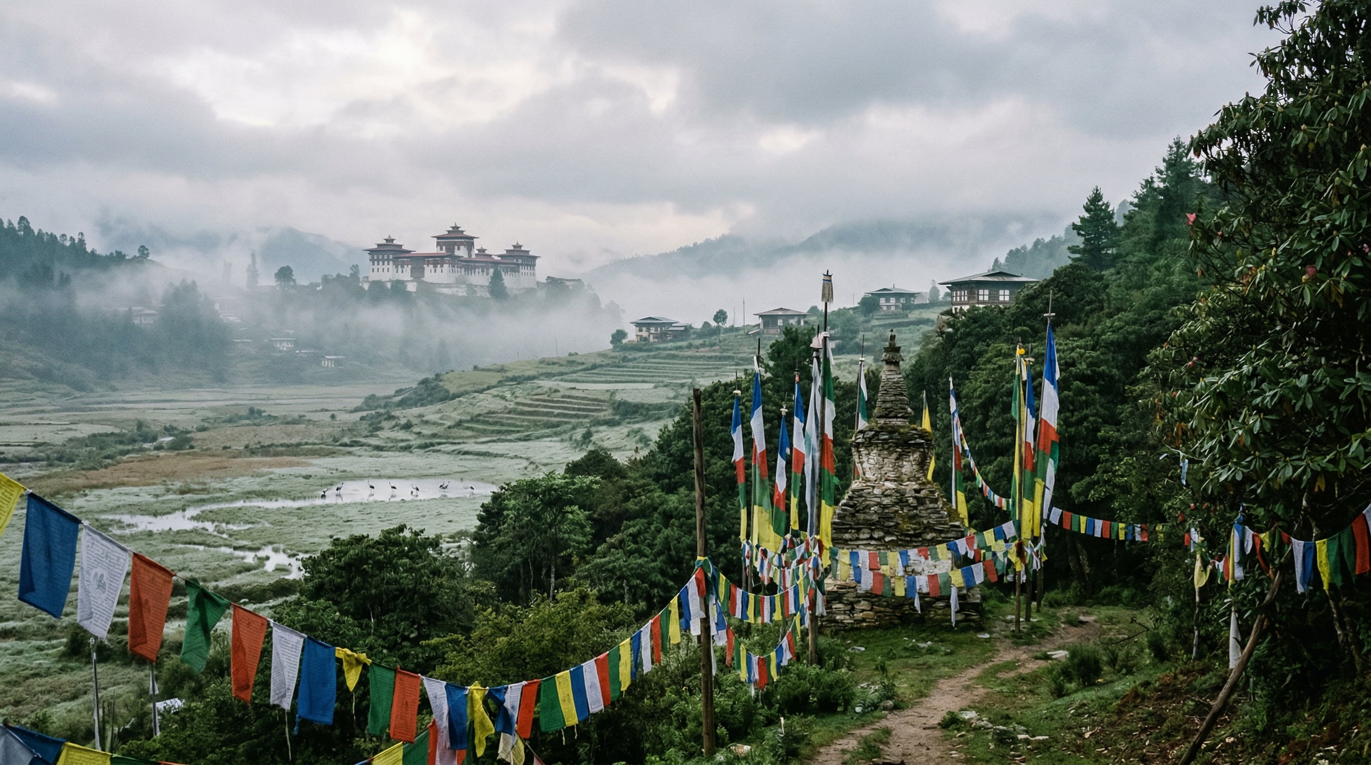 Gangtey Lodge: Crane Season at Bhutan's Premier Valley Retreat
